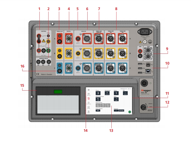 EGIL200/211/213/223/241/EGIL243斷路器分析儀 EGIL200/211/213/223/241/EGIL243斷路器分析儀
