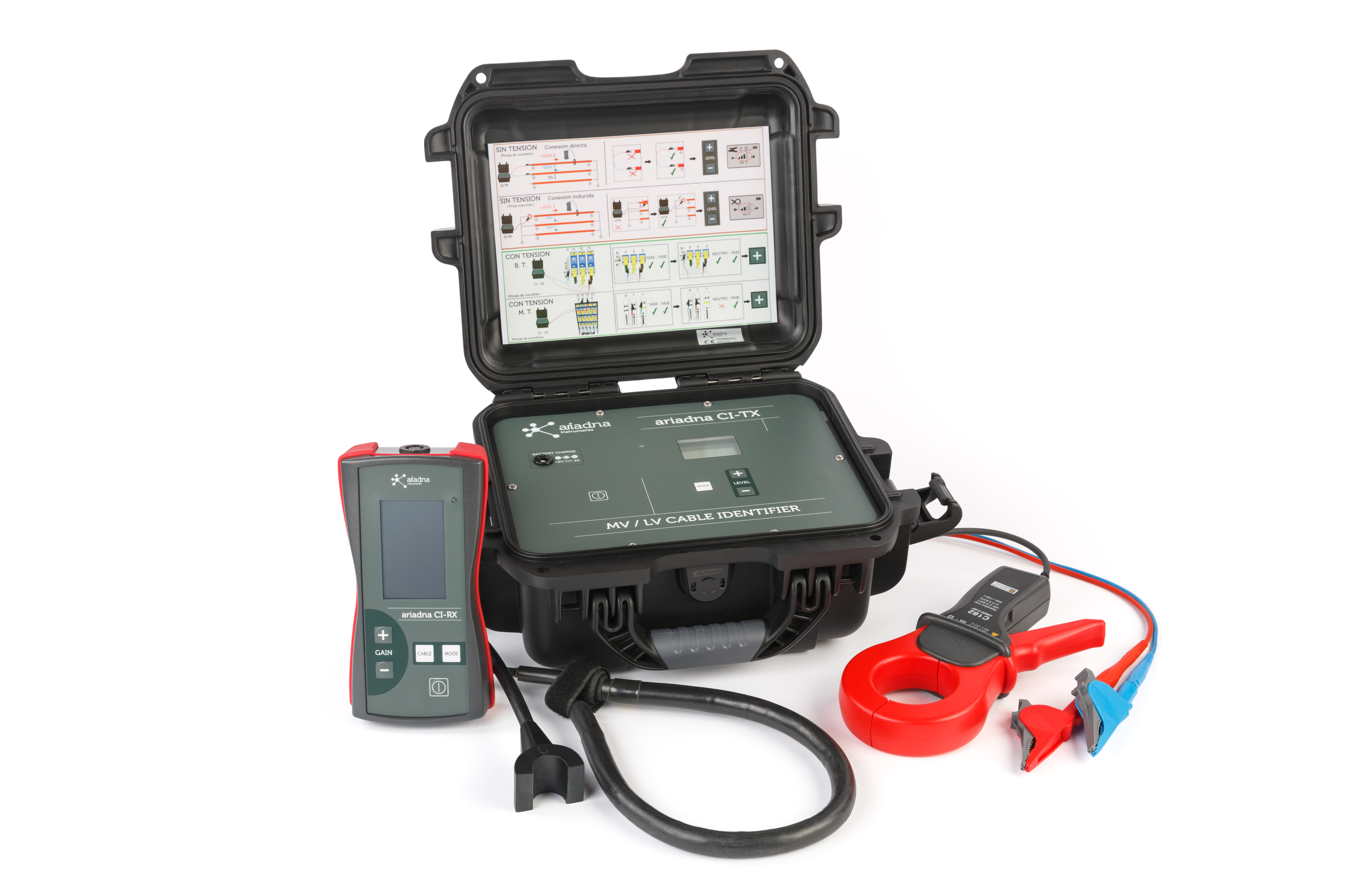 <a href='http://dlhyyoga.com/Cpzx/dianlanceshiyi/ariadna.html'>Ariadna CI</a>中壓及低壓<a href='http://dlhyyoga.com/Cpzx/dianlanceshiyi/ariadnaic1g.html'>電纜識(shí)別儀</a>